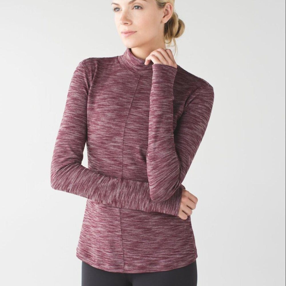 Lululemon &Go Take-Off Long Sleeve Size 6
